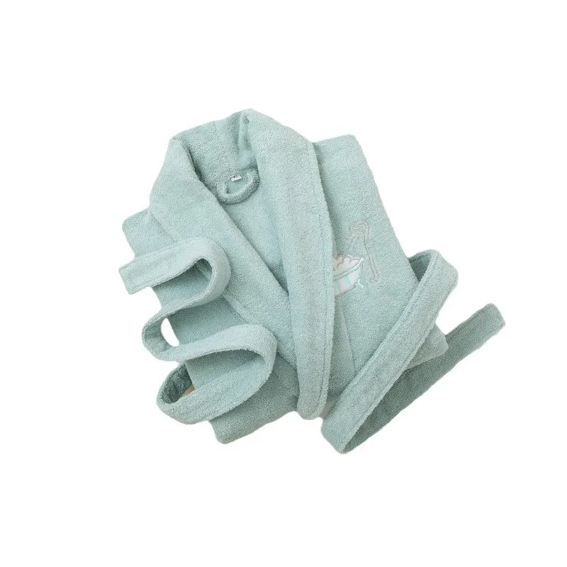Children's Bathrobes Arrival Flannel Bathrobe for Boys and Girls Hooded Bear Bathrobes Baby Dressing Gowns Winter Sleepwear