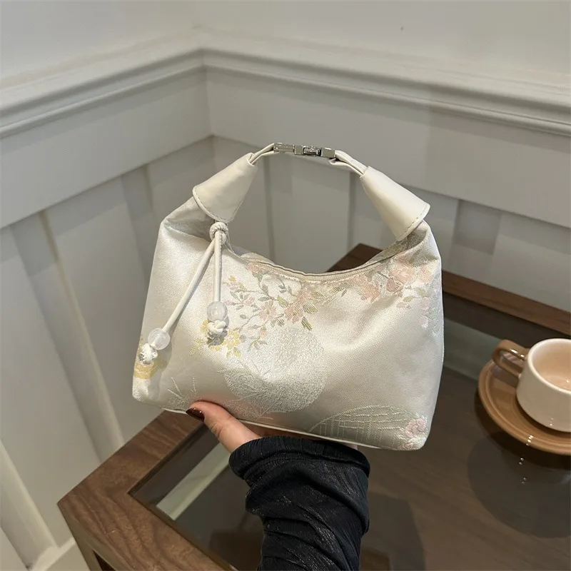 New Style Fine Embroidery Ladies Handbags Summer Fashion Shoulder Bag Crossbody Daily Party Tote Handbag for Women