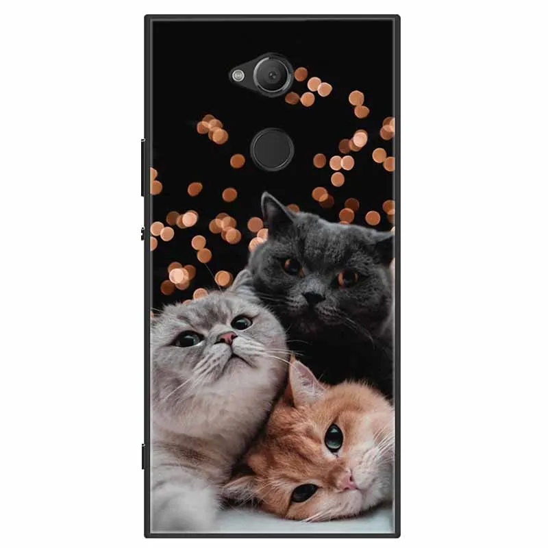 Soft Silicone Lion Tiger TPU Back Cover - Stylish Protective Case