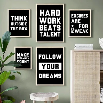 Minimalist Quote Canvas Print 1