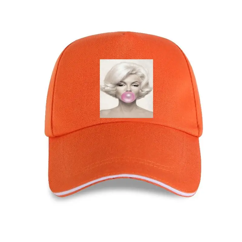 Fashion New MenPopular Design Marilyn Monroe Chewing Printed Baseball Cap Casual Customized Hipster Funny Tops |
