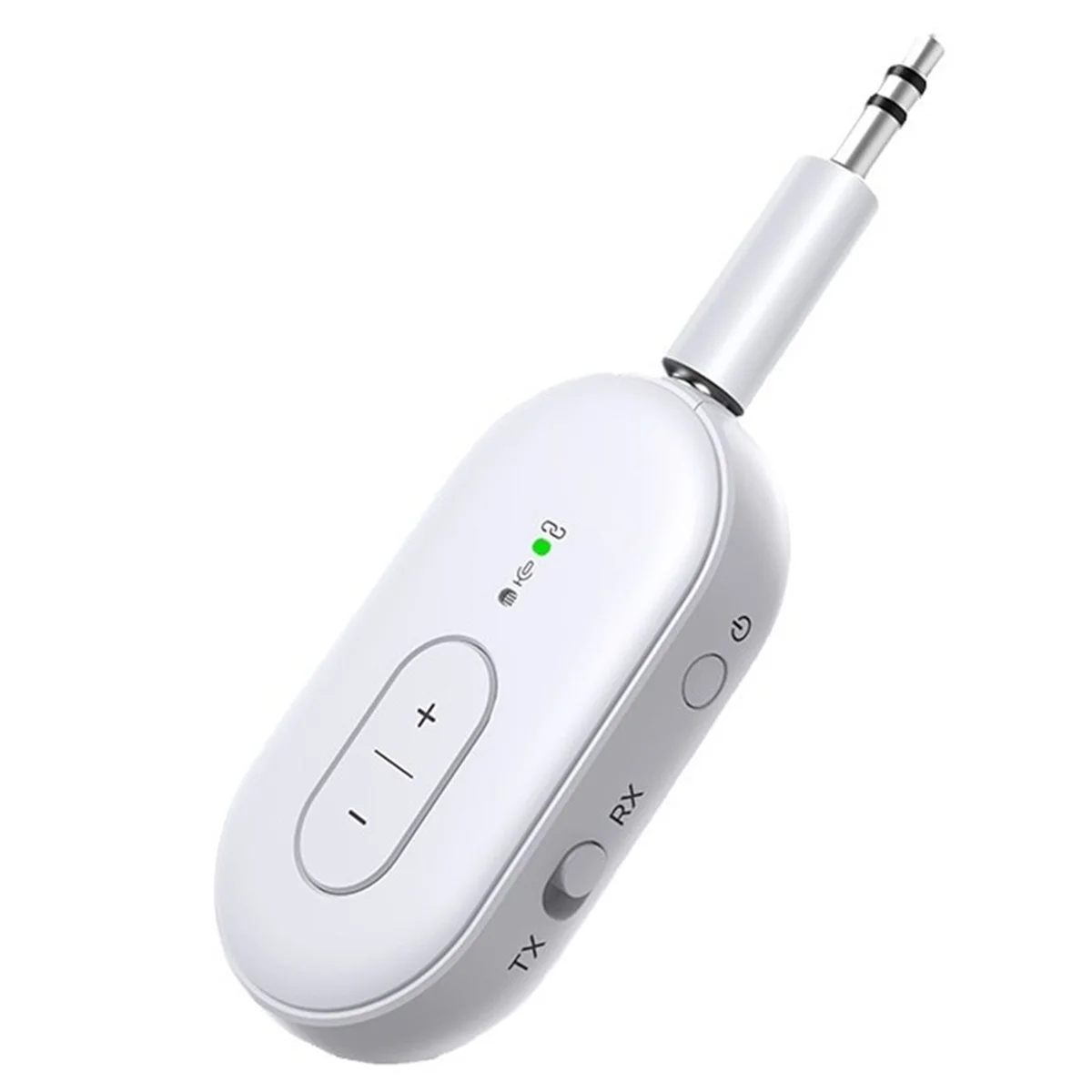 SEMOIC 2 in 1 Bluetooth 5.4 Audio Receiver Transmitter Wireless Adapter with Mic 3.5MM AUX Stereo Music for Car Kit TV PC