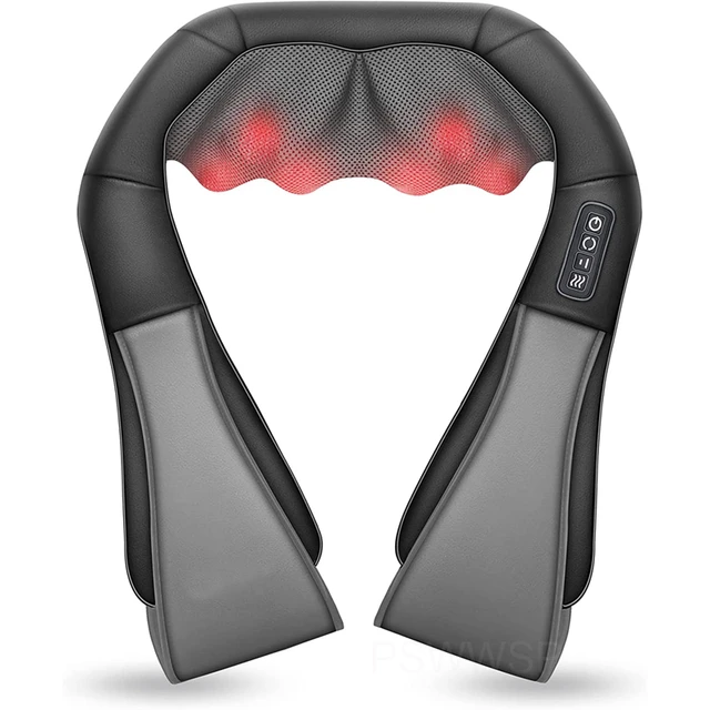 Shiatsu Back Shoulder and Neck Massager with Heat - Deep Tissue