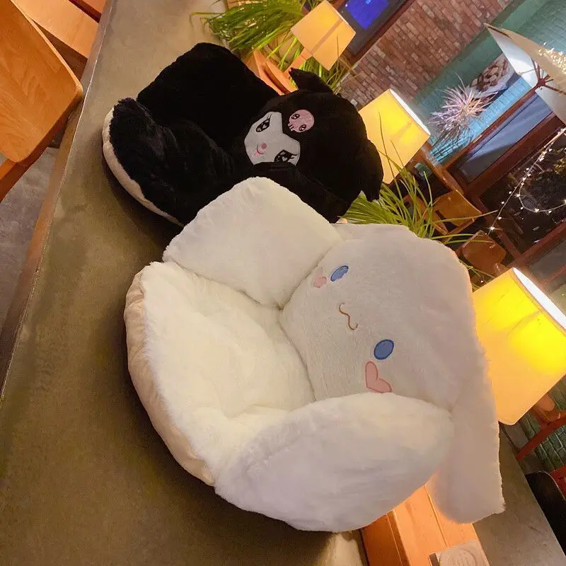 Kawaii Cinnamoroll Kuromi Thick Plush Seat Cushion  Seat Cushion Kawaii  Sanrio - Movies & Tv - Aliexpress