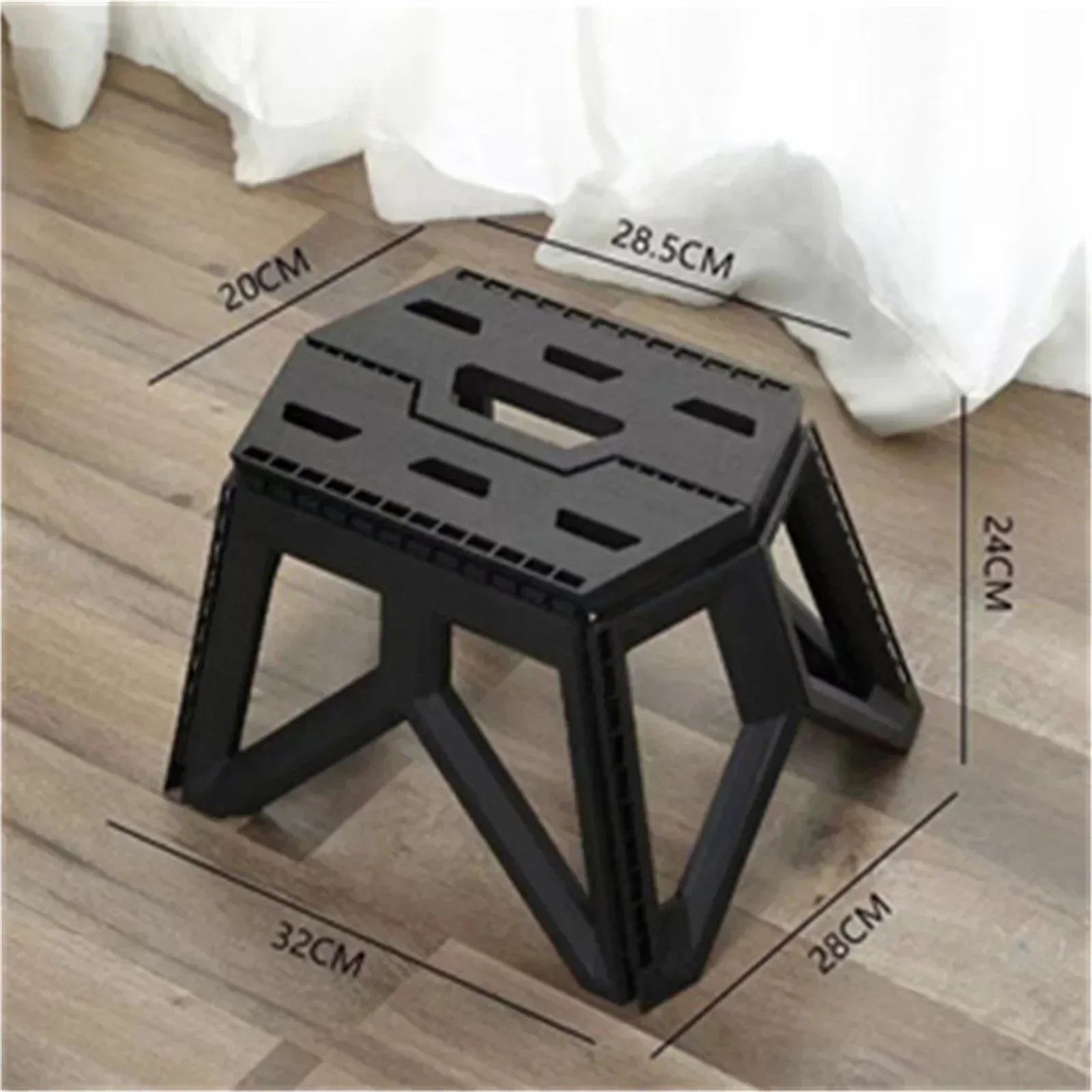 1pc Outdoor Folding Stool |Lightweight Portable Chair for Camping/Fishing, Compact Square Design,Suitable for Outdoor Activities