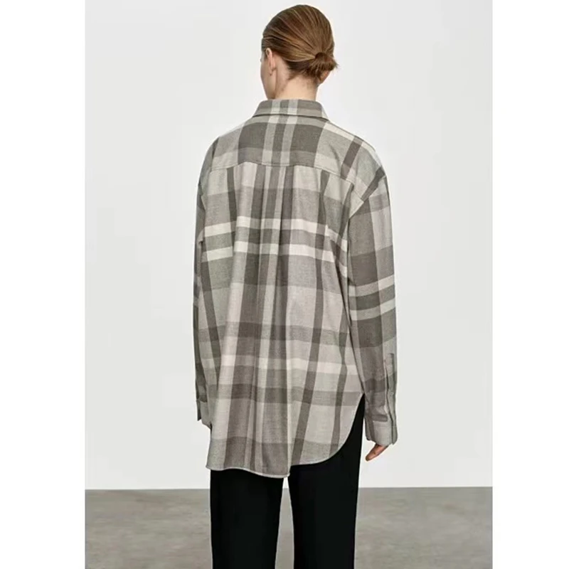 Рисунок 2 - Женская Повседневная рубашка в клетку