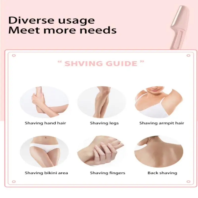 1/5/10/15pcs Eyebrow Trimmer Makeup Tools Foldable Eye Brow Razor Body Hair Face Safe Removal Shaver Blades Brow Shaping Knife 3