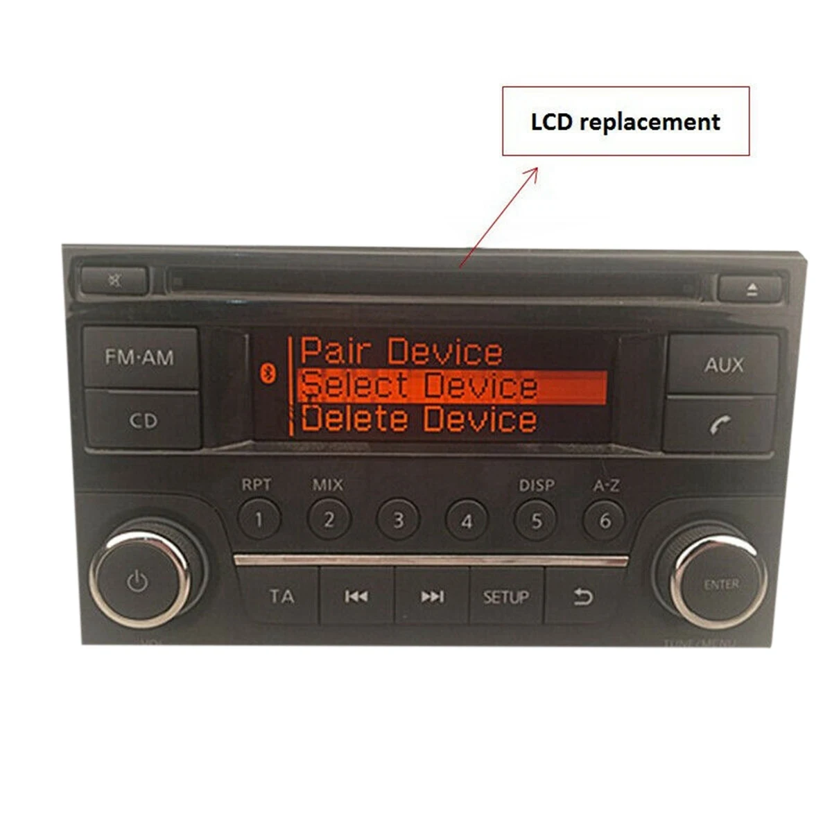 LCD ÷ ̼ ġ ũ, Nissan Daewoo/Juke/Navara/Note/NV200/ Qashqai/X-Trail/Dualis Suzuki Equator