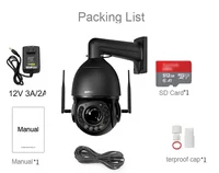 Tracking automatique infrarouge du métal du laser 8mp 4K 90X zoom optique 360 °   Caméra dôme de surveillance IP Audio ONVIF 5G 2.4GHz WIFI PTZ 3