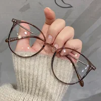 Men And Women Round Anti Blue Glasses Computer Frame Optical Lenses New Arrival 2023 1