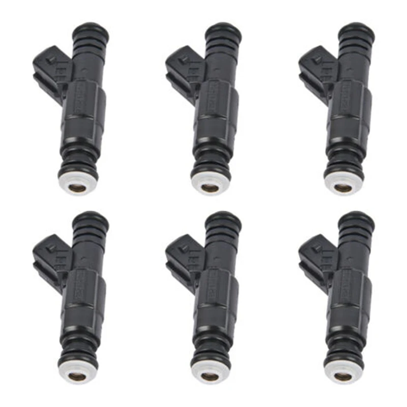 6Pcs Fuel Injectors For Ford Falcon AU 4.0L For BMW 530I 0280155844