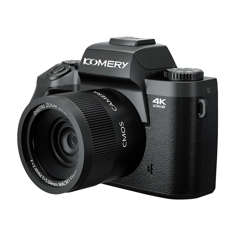 4K Digital Cameras for Photography 18X Digital Zoom DSLR Vlogging Cameras 64MP WiFi Livestream Webcam Video Camcorder with Flash