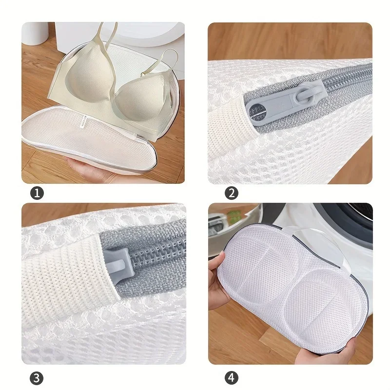 Bra Laundry Bag Underwear Wash Package Brassiere Clean Pouch Anti Deformation Mesh Pocket Special for Washing Machine 5