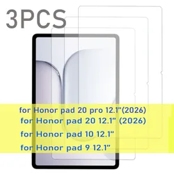 Clear Anti - Fingerprint Tempered Glass Screen Protector (3PCS)