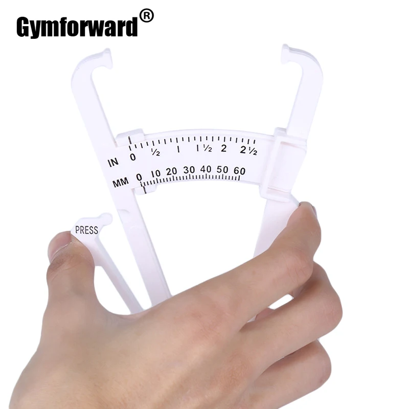 Fitness Body Fat Tester Bodybuilding Calculator Caliper Clip Measurement Tool 1 PC