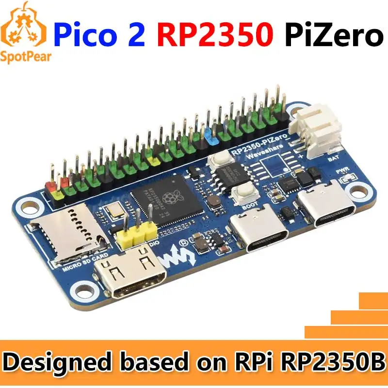 RP2350-PiZero พัฒนาบอร์ดสำหรับโปรเจกต์อิเล็กทรอนิกส์