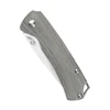 Kizer Tactical Knife T1 V3490C1 2022 New Green Micarta Handle with 154CM Steel Blade Pocket Knives with Thumb Stud 5