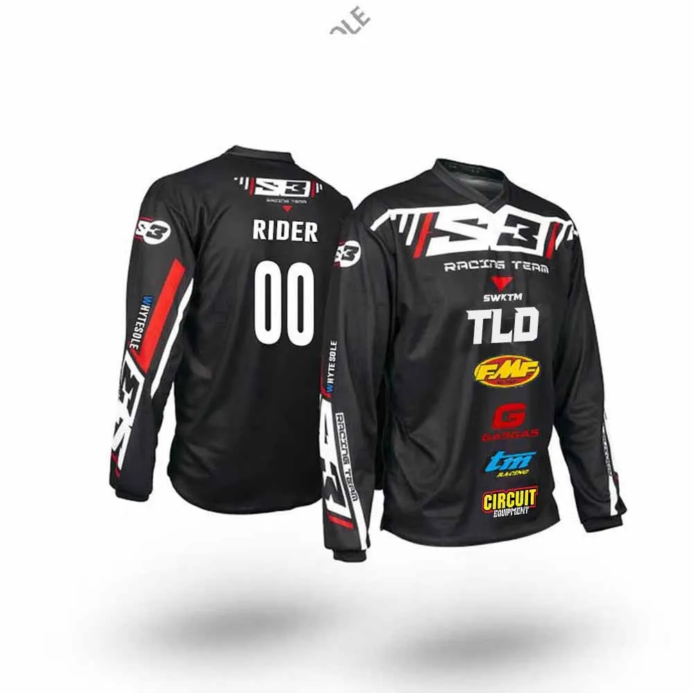 2023 Bmx 모토크로스 저지 엔듀로 산악 자전거 저지 사이클링 다운힐 레이싱 mx 셔츠 maillot ciclismo 자전거 의류 맞춤