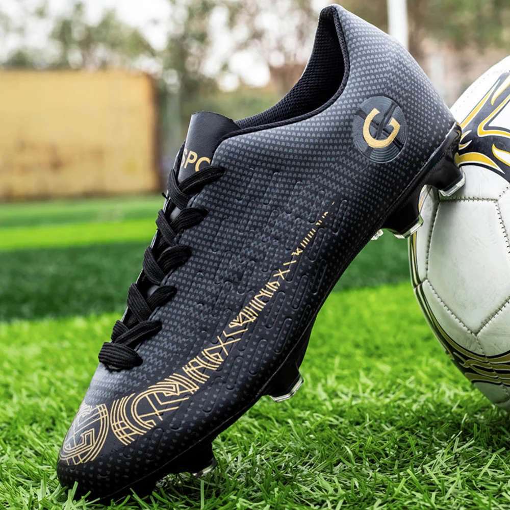 

Quality Football Boots Wholesale C.Ronaldo Football Boots Assassin Chuteira Campo TF/AG Sports Boots Futsal Match Training Boots