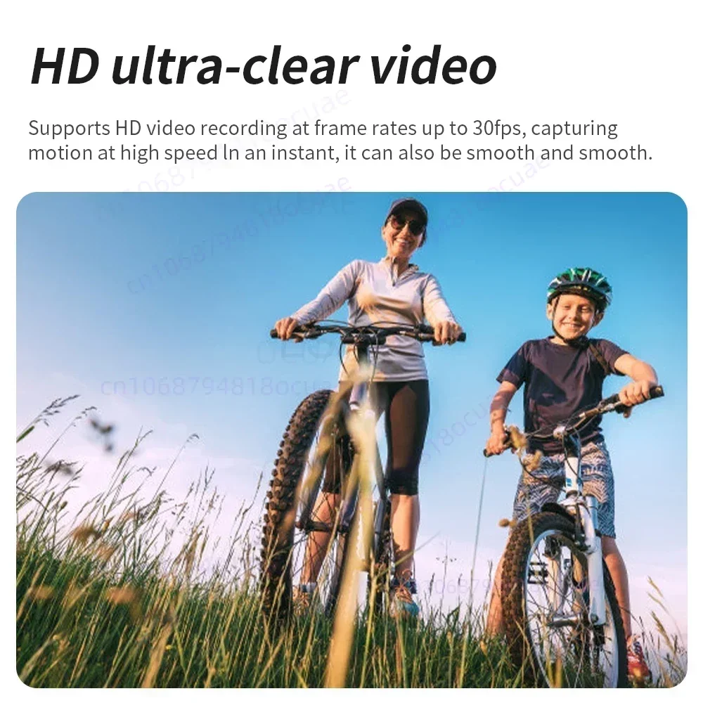 New 4K 1080P Pocket Camcorder HD Cam 1.3"  LCD Screen 270° Rotatable Wifi Mini sports Camera with Waterproof Case Motion Cameras 2