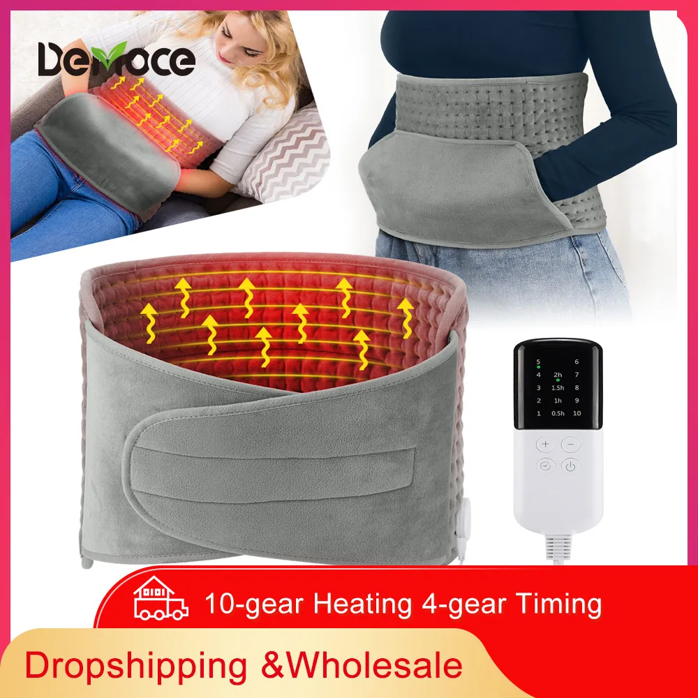 Electric Heating Pad For Body Hand Foot Warmer Waist Abdomen Back Uterus Thermal Pain Relief Heated Blanket Lumbar Support Belt