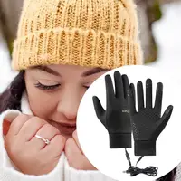 Warm Heating Gloves Quick Heating Thermal Skiing Gloves Cold Protection Heating Mittens Winter Outdoor Gear For Cycling Hiking 2