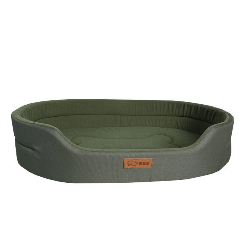 Dog Pet Beds Square Dog Bed For Large Dogs Size Sofa Beds Waterproof Pet Bed Inner Pad Washable Kennel