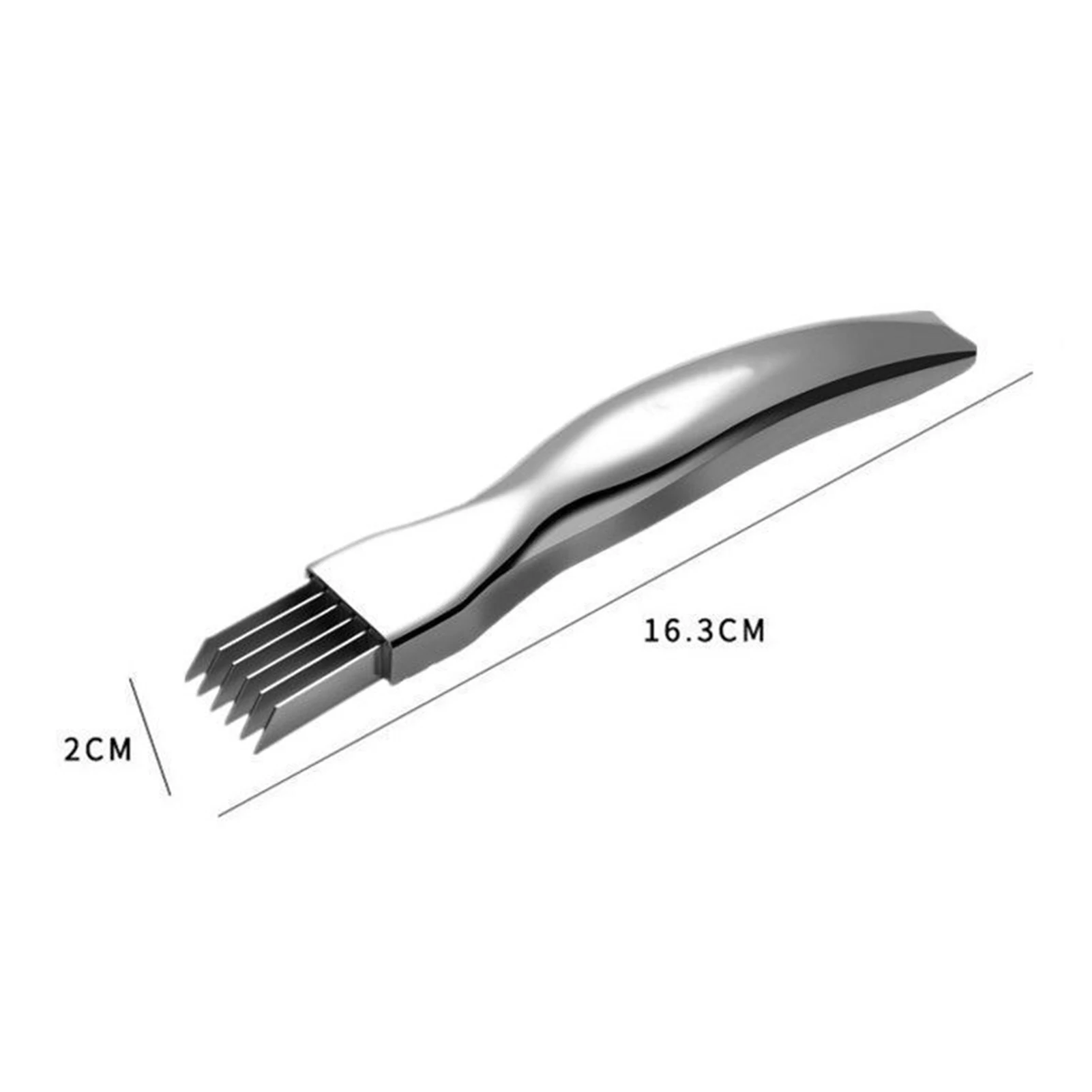 Multi Function Shredded Onion Slicers with Cover Sharpen Stainless Shredded Green Onion Cut Slicer Kitchen Vegetable Cutter Tool