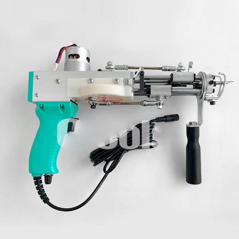 

QI0E213 2-in-1 Carpet Tufting Gun Cut Pile Loop Pile Cut Pile Weaving Gun Carpet Repair Weaving Portable Tool