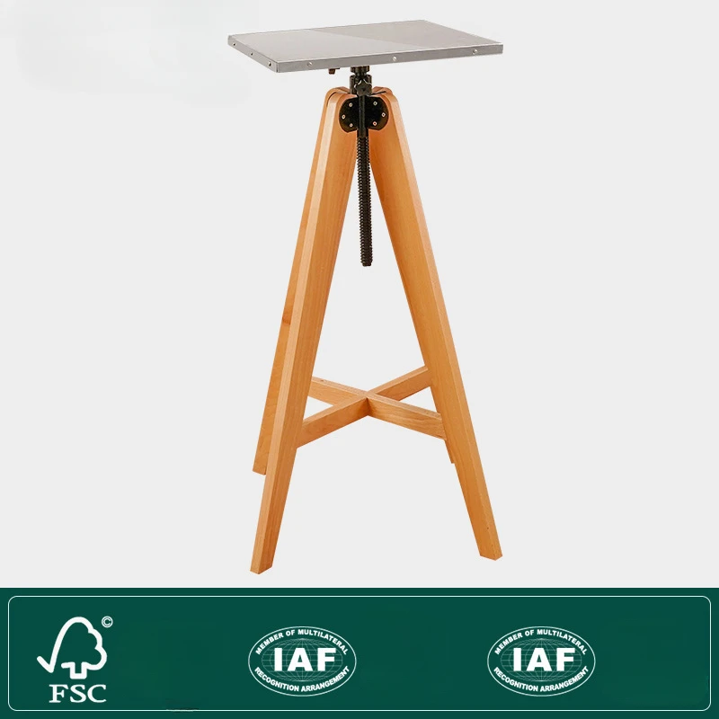 Stainless Steel Lifting Clay Sculpture Rotating Worktable Still Life Oil Painting Sculpture Worktable Art Supplies