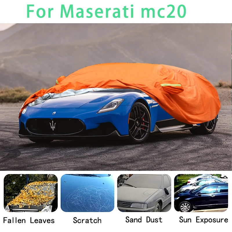 

For Maserati mc20 Waterproof car covers super sun protection dust Rain car Hail prevention auto protective