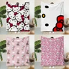 Cute Cartoon S-Sanrio Hello Kittys Printed Blanket Picnic Blankets Warm Blanket Soft and Comfortable Home Travel Birthday Gift 2