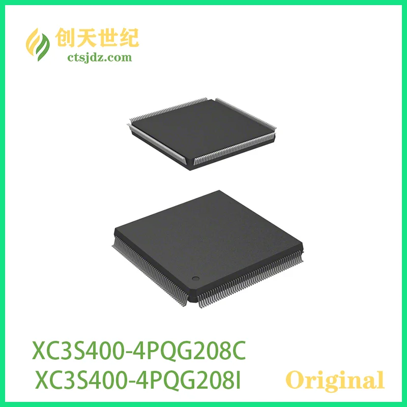 

XC3S400-4PQG208C New&Original XC3S400-4PQG208I Spartan®-3 Field Programmable Gate Array (FPGA) IC 141 294912 8064