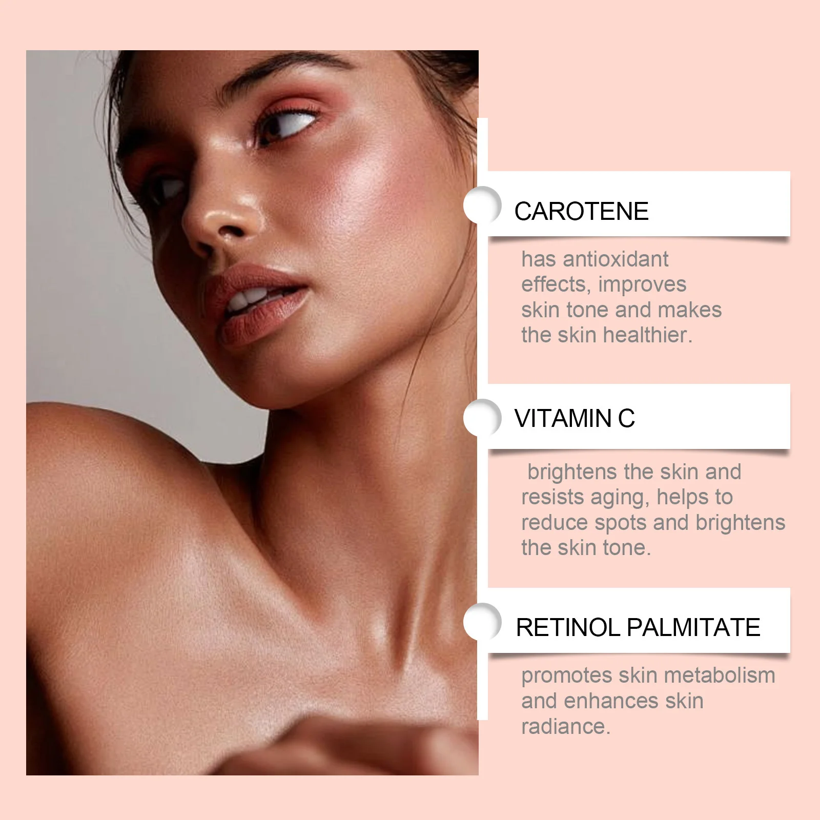 Autobronzante Goccia Solarium Body Tanner Aiuto Bronzer duraturo Bagliore per prendere il sole Idratante Anche il tono della pelle Colorazione Annerimento Cura 5