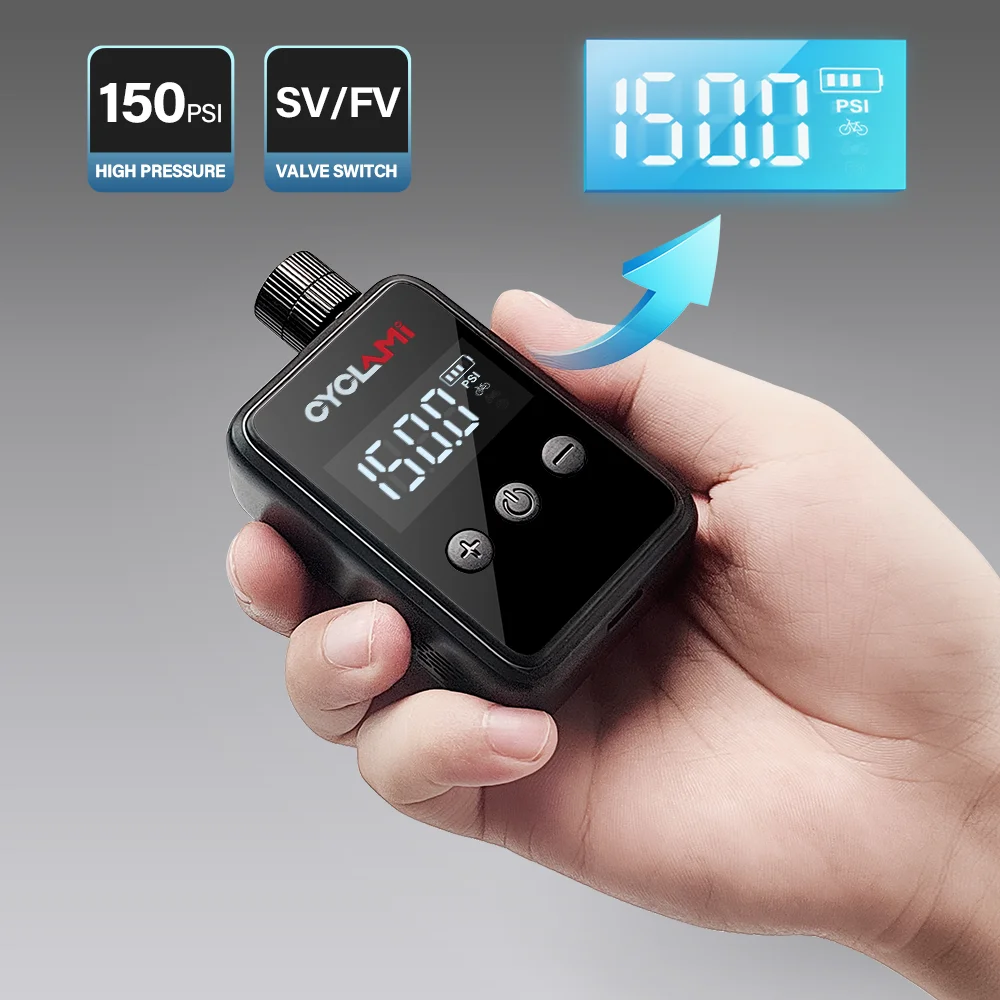 Pompa Aria Wireless INF 150PSI: Compressore Off-Road Portatile LED