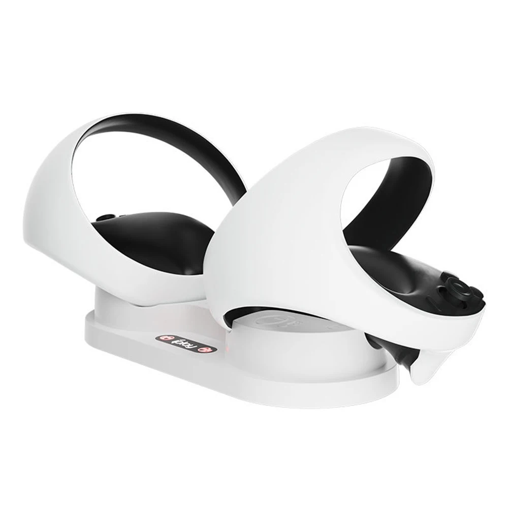PS VR2 컨트롤러용 충전 스테이션, HBP-6479 LED 표시등이 있는 듀얼 충전 도크, PS5 VR2용 휴대용 충전 베이스