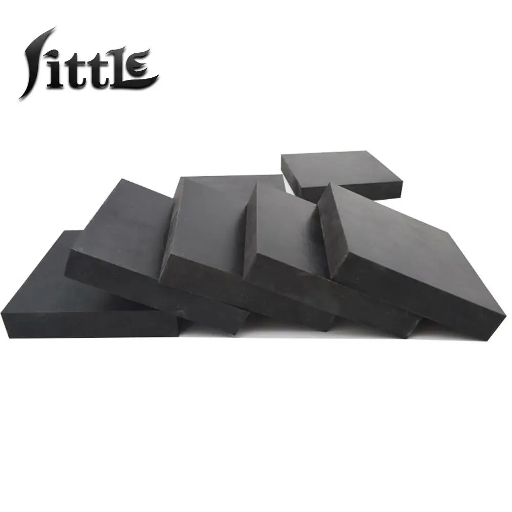 

1pcs Black Solid Rubber Sheet Non-Slip Damping Pad Industrial Rubber Mat 50x50mm 100x100 200x200mm Thick 10/15/20/25/30/40/50mm