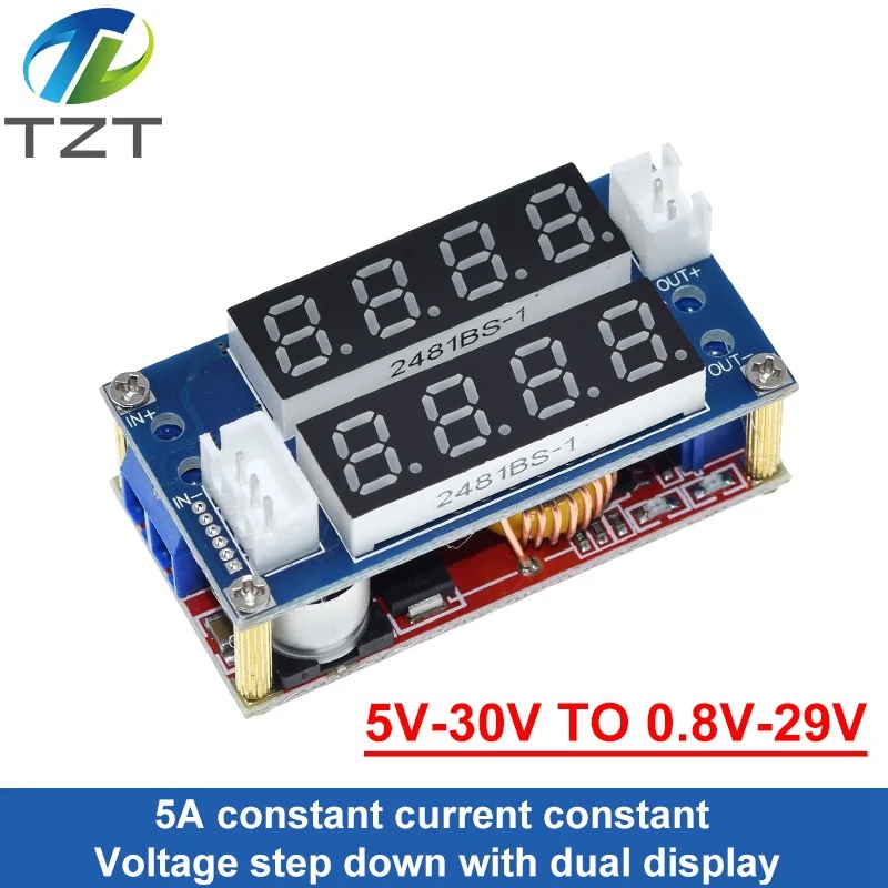 Lithium Battery Charger 5A DC to DC CC CV Step down Charging Board Led Power Converter Step Down Module XL4015
