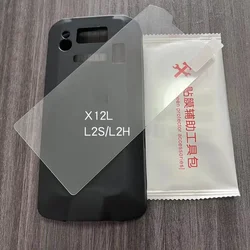 Universal Soft TPU Protective Case and Tempered Glass Screen Protector Film (Case and glass)