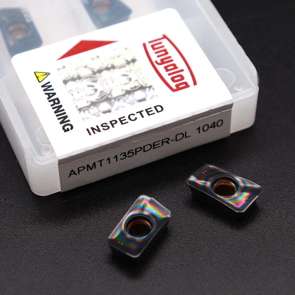 

APMT1135 PDER DL 1040 Carbide Inserts Turning Tool Face Mill APMT 1135 Lathe Milling Cutter BAP300R Holder for Stainless Steel