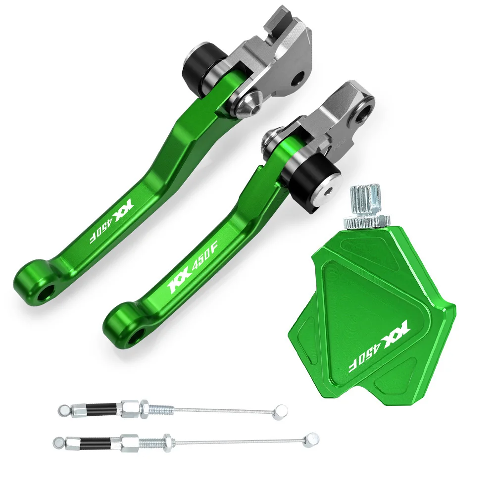 

Dirt Bike Stunt Clutch Pull Cable Lever Brake Clutch Levers System Set for KAWASAKI KX450F KX 450F 2013 2014 2015 2016 2017 2018