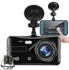 Car Tachograph HD Front and Rear Dual Recording 4 Inch Touch Screen Photography 1080P Driving Monitors Reversing Image 4