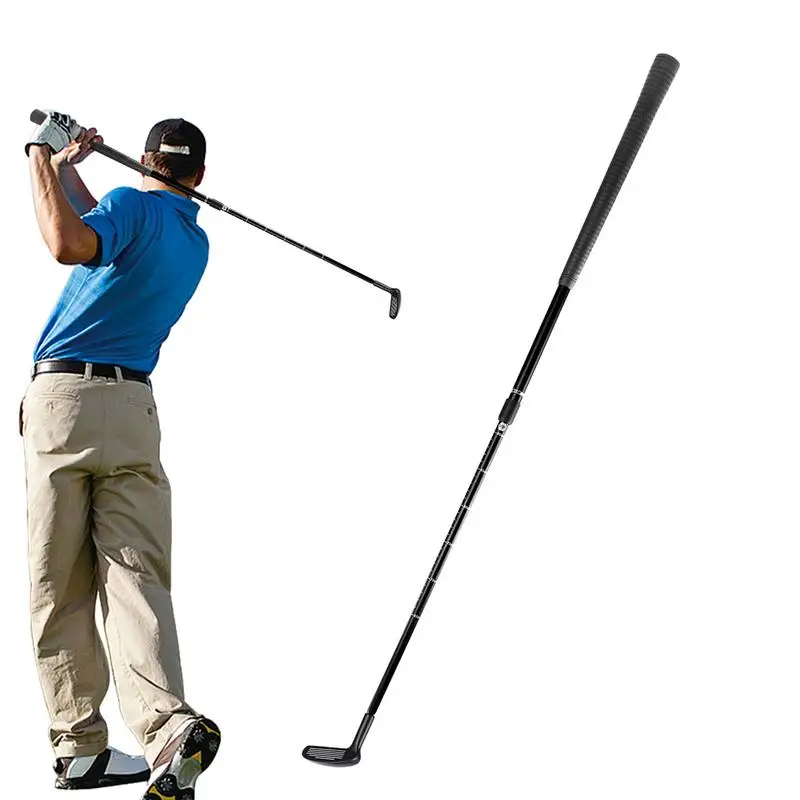 

Golf Chipper Club Telescopic Shaft Golf Putter With Scale Right Left Handed Sturdy Putter Shaft Golf Practice Club Zinc Alloy