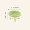 Macaron Color Cat Bowls - 4-Legged Elevated Pet Dishes, Cat Food Plates, Pet Feeding Supplies 6