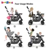 New Adjustable Two Seater Stroller Luxury Stroller for Sale 3 in 1 Kids  Stroller 2