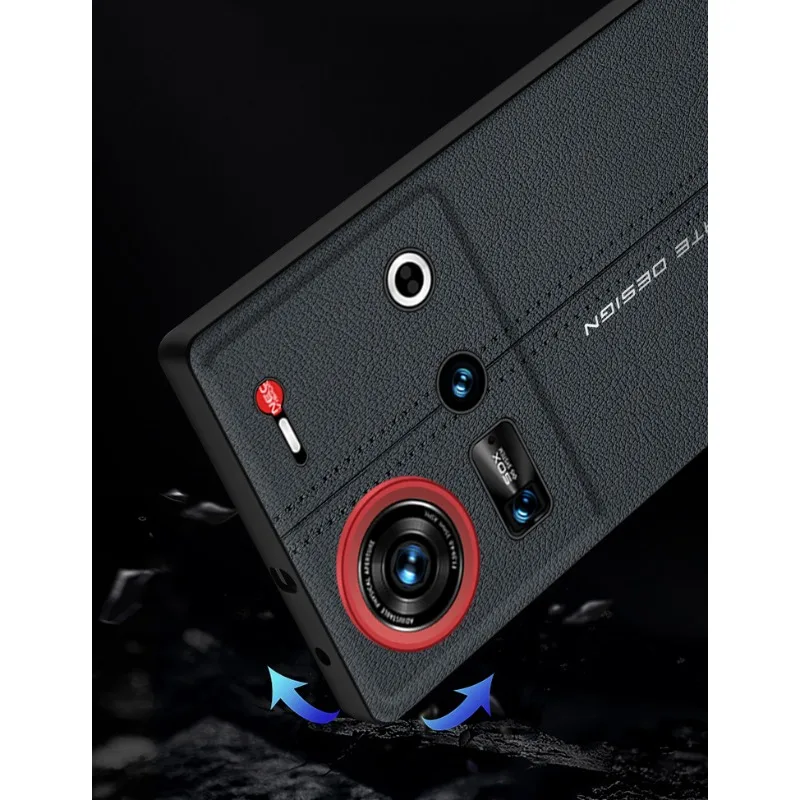 ZTE Nubia Premium Business PU Leather Ultra-Thin Case with Soft TPU Edge