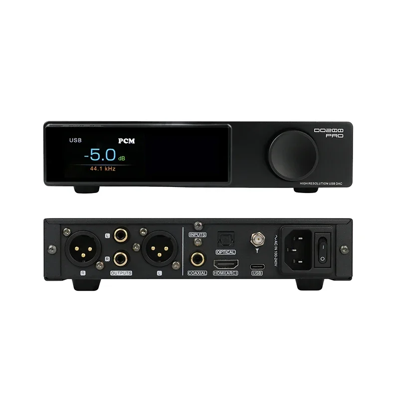 SMSL DO200PRO MQA 오디오 DAC, 풀 디코딩, 블루투스 5.0, PCM768, DSD512, 리모컨 포함, 12 * CS43131, 5 * OPA1612A, AMP 칩