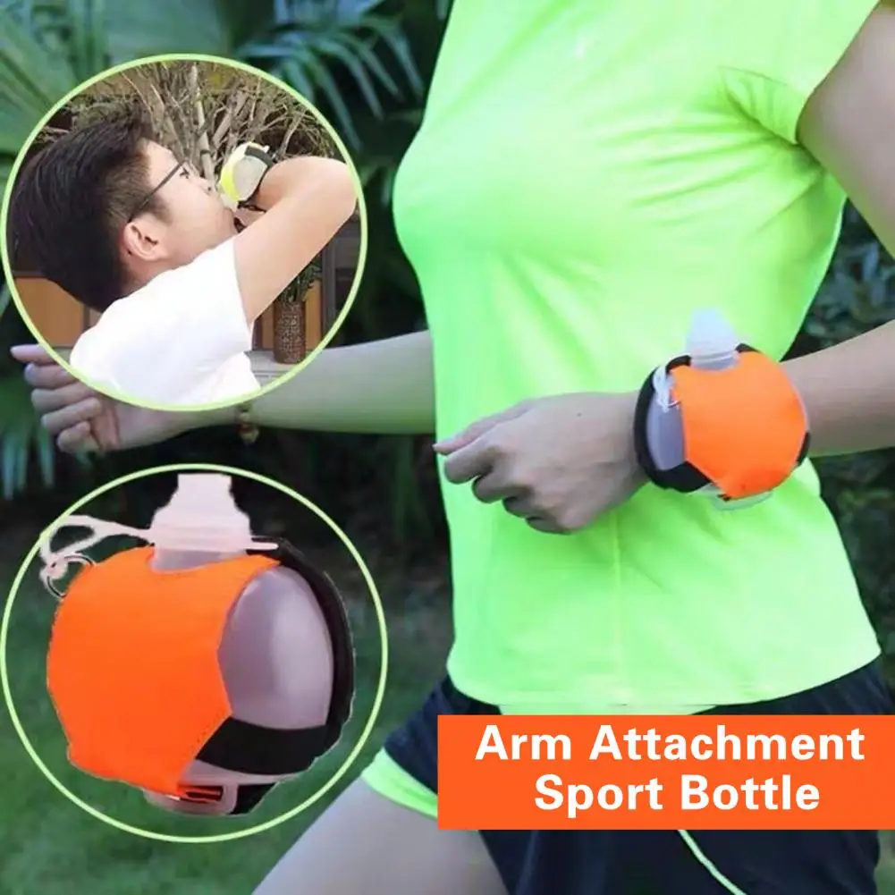 200MLRunningWaterBottleAdjustableWristFluorescentColorSafe