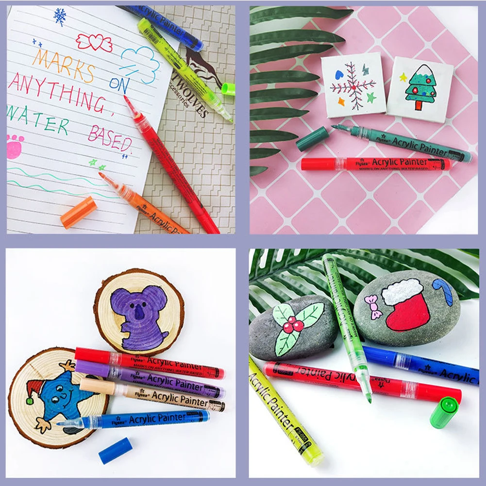 Golf Club Color Changing Pen Acrylic Ink Pens Paint Markers Pen Sunscreen Waterproof Covering Power Golf Accesoires permanent marker pen permanent marker paint marker pen markers pen permanent markers paint pen marker pens art marker pen art markers