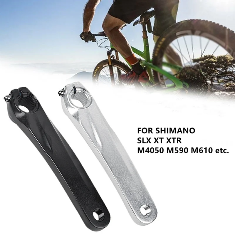 

Sporting Goods Crank Arm Left Diamond Durable For Shimano LEFT Not Fade Part 170mm Well Polished Aluminum Alloy